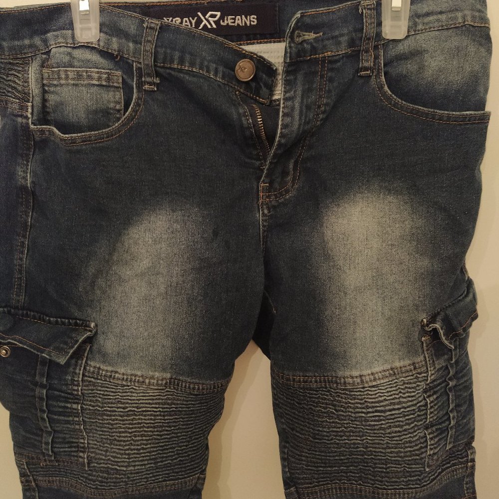 Used Xray Jeans Denim 3/4 Length Shorts 32